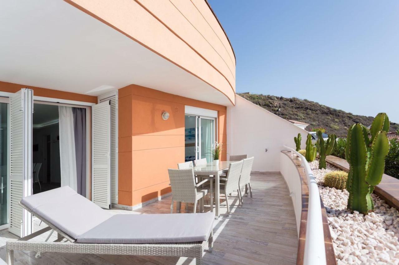 1713 Sunset Ocean View, Terrace,Heated Pool Apartman Costa Adeje  Kültér fotó