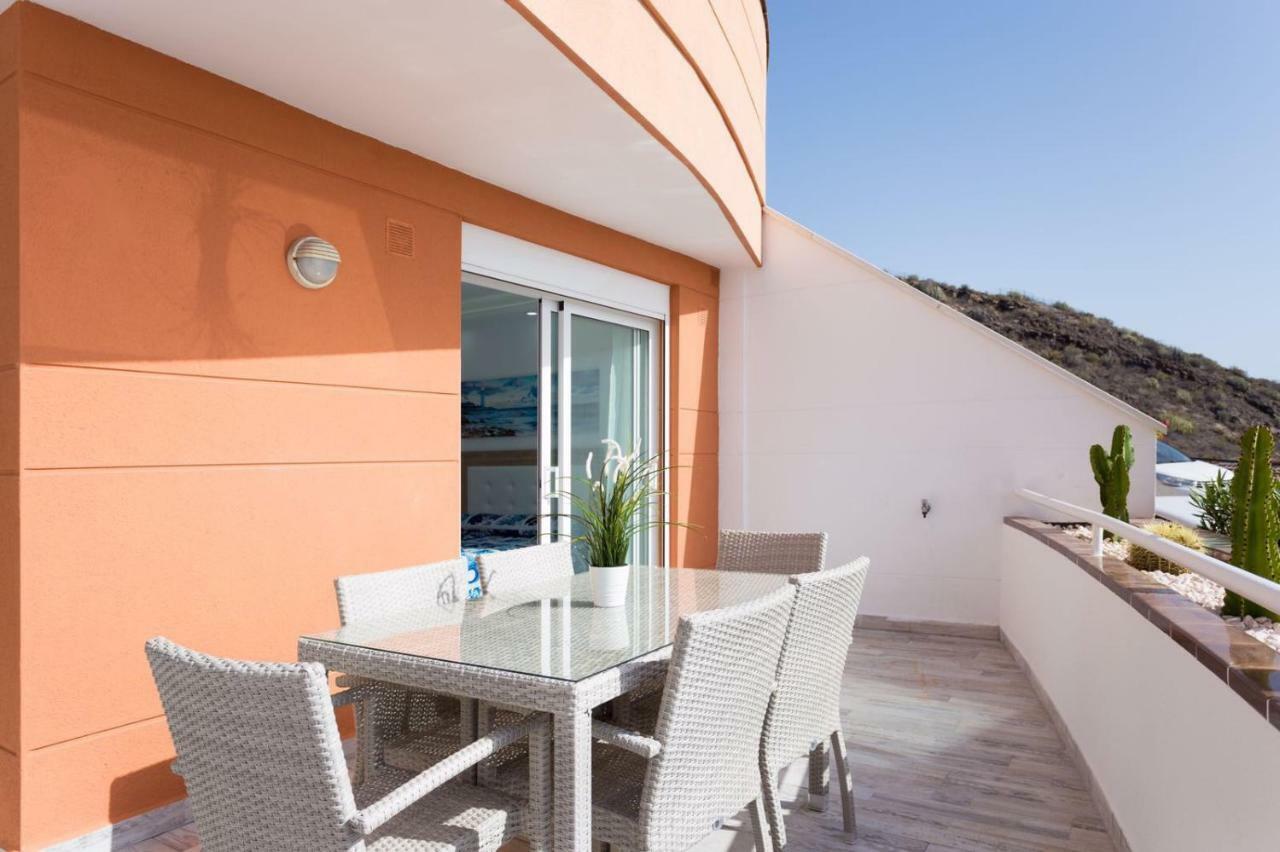 1713 Sunset Ocean View, Terrace,Heated Pool Apartman Costa Adeje  Kültér fotó